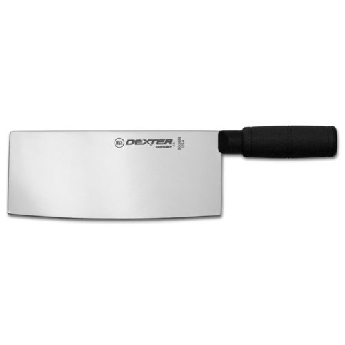 Dexter Russell 24533B (SG5888B-PCP) Chinese Chef's Knife, 8" X 3-1/4", Black