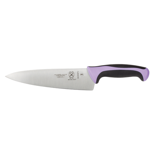 Mercer Culinary M22608PU Millennia Chef's Knife, 8", Purple