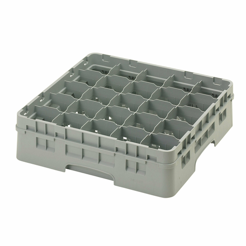 Cambro 25S418151 Camrack Glass Rack, (25) compartments, Full Size, Gray