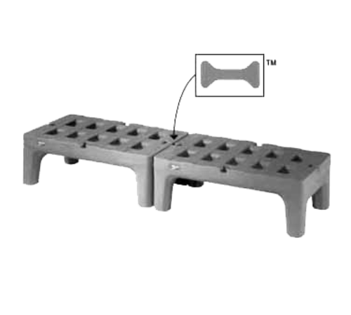 Metro HP2248PD Bow-Tie Dunnage Rack, 22" x 48" x 12"H