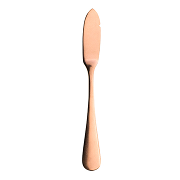 Steelite 5735SX045 Fulton Vintage Copper Butter Knife, 7", 13/0 Stainless Steel