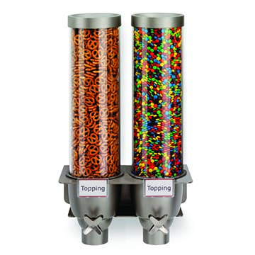 Rosseto EZ524 EZ-SERV Double 1.3 Gal Wall-Mounted Dry Product Dispenser