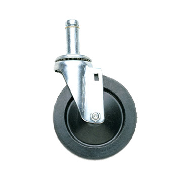 Metro 5M Resilent Swivel Stem Caster, 5"