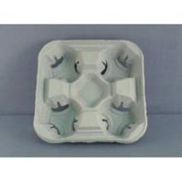 4-Cup Fiber Beverage Carrier (Case of 300)