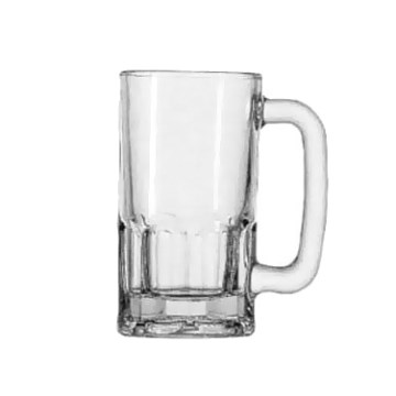 Anchor Hocking 1152U Wagon Beer Mug Glass, 12oz, Clear (Case of 24)