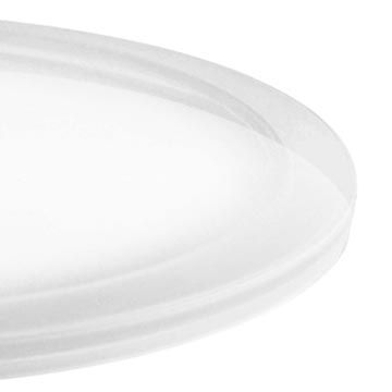 Anchor Packaging IL409C MicroLite® Over-Cap Lid, 4.66"D, Clear (Case of 500)