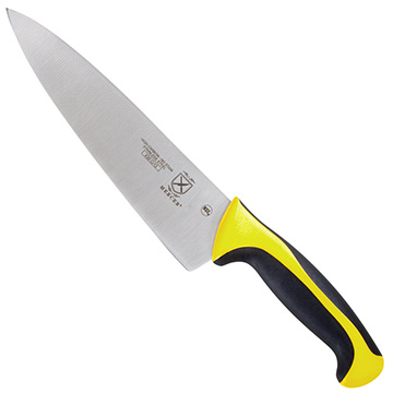 Mercer Culinary M22608YL Millennia® Chef Knife, 8", Yellow Handle