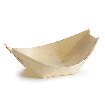 Tablecraft BAMDB3 Small Disposable Serving Boat, 3.5"X2" (Pack of 50)