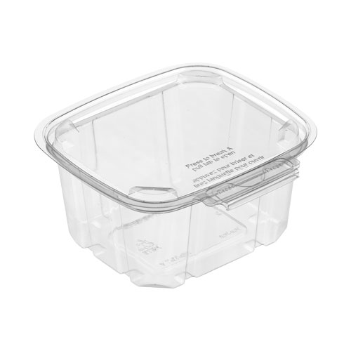 Par-Pak 5HG016-TV Tamper Resist To-Go Container, PETE, 16oz, Clear (Case of 300)