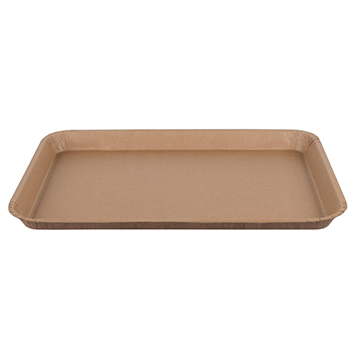 SOLUT! 45990-0100 Disposable Kraft Paper Food Tray (Case of 100)