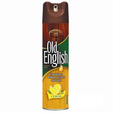 Old English 74035 Lemon Aerosol Furniture Polish, 12.5oz