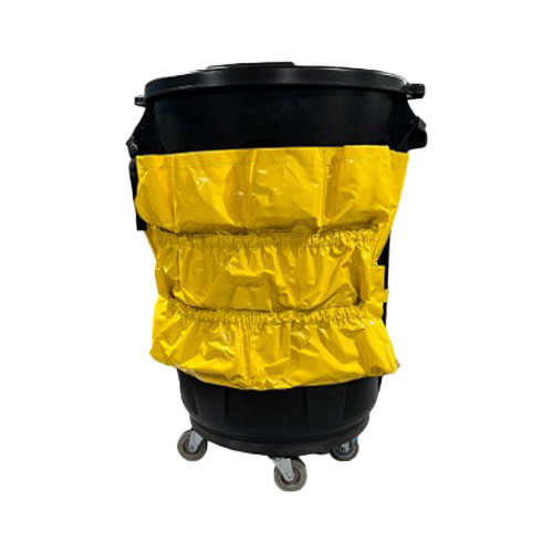 Performance Plus PPBS-ORGANIZER-EA Caddy Bag For Waste Receptacle, Yellow