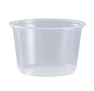 Eco-Systems ECO16DELI-PP Round Deli Container, 16oz, Translucent (Case of 500)