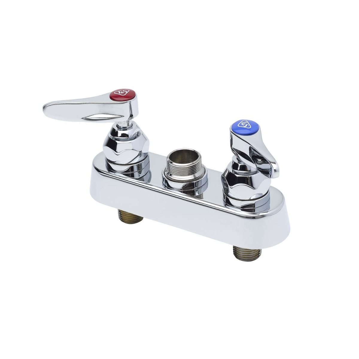 T&S Brass B-1110-LN Deck Mount Workboard Faucet, 4"