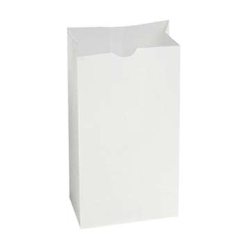 Bagcraft 300292 Dubl Wax Bakery Bag, Wax Paper, 12 lb, White (Case of 1000)
