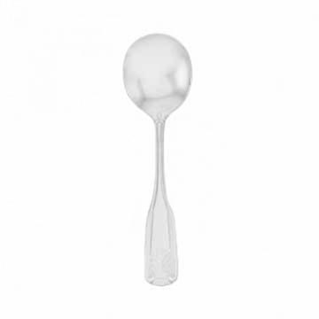 Boelter SHL-02 Shell 6-3/16" Bouillon Spoon, 18/0 Stainless Steel