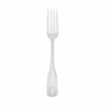 Boelter SHL-05 Shell 7-5/8" Dinner Fork - 18/0 Stainless