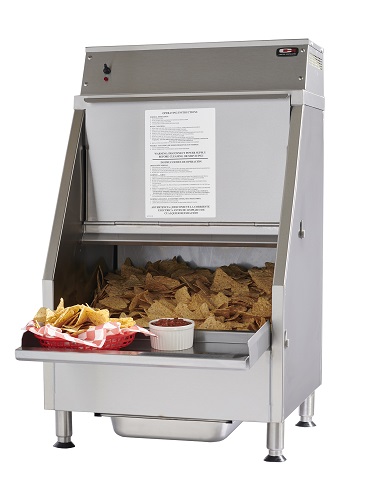 Carter-Hoffmann CW2E Gravity Feed Chip Warmer w/ 22 Gallon Capacity