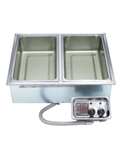 APW Wyott HFW-2D Insulated Electric Hot Food Well, 2 Wells