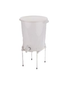 Parade Plastics LD024 Dispenser Liquid 24QT With Lid, White