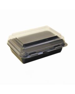 Dart 851611-PS94 BoxLine Hinged Takeout Container w/ Lid (Case of 200)