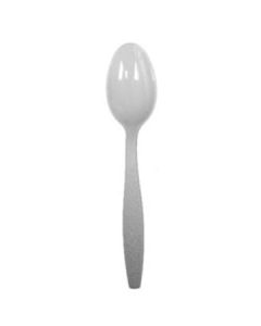 Empress E173002 Gala Xtra HW White Plastic Teaspoon (Case of 1000)