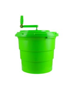 Boelter SLD-01-G Plastic Salad Dryer/Spinner, 5 Gallon, Green