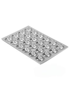 Boelter MCP-24, Aluminum Muffin Pan 24 cup, 2-3/4"X1-3/16"