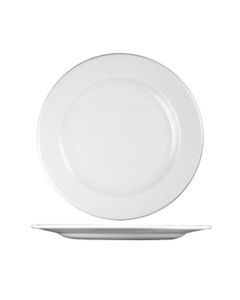 Churchill WH VP651 Profile 6-5/8'' Eco Glazed Plate, White