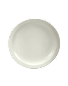 Oneida F9000000132 Buffalo Cream White 8-1/8" Narrow Rim Plate (Case of 24)