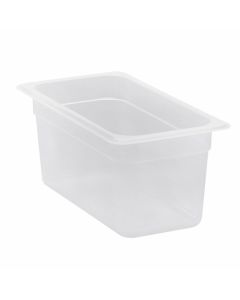 Cambro 36PP190 Food Pan, 1/3 Size, 6" Deep, Translucent