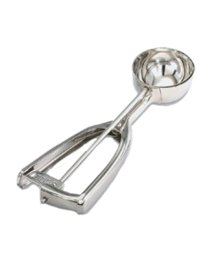 Vollrath 47160 Round Stainless Steel Squeeze Disher, Size 70