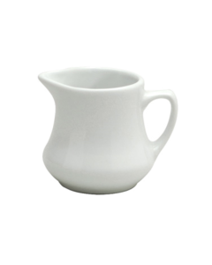 Oneida F8010000802 Buffalo Bright White 4-1/2oz Creamer w/ Handle (Case of 36)