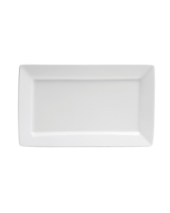 Oneida F8010000383S Buffalo Bright White 14-1/2" x 6-1/4" Platter