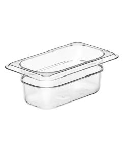 Cambro 92CW135 1/9 Size 2-1/2" Deep Food Pan, Clear