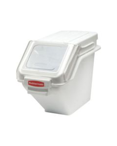 Rubbermaid FG9G5700WHT Ingredient Bin w/ 2 Cup Scoop, 100 cup/6gal