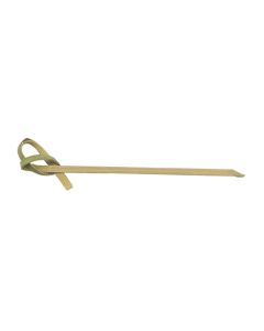 Winco PK-KT3 3" Bamboo Picks w/ Knotted Top (Pack of 100)