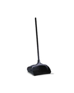 Rubbermaid FG253100BLA Lobby Pro Upright Dust Pan Plastic, Black