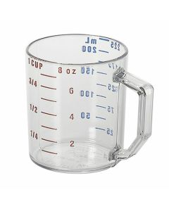 Cambro 25MCCW135 Polycarbonate Measuring Cup, 1 Cup