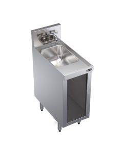 Krowne KR24-S12C Under Bar Storage Unit w/ Sink