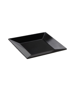 G.E.T. ML-103-BK Siciliano® Square Plate, 8", Black