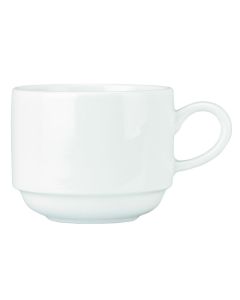 World Tableware 999023531 Syracuse 9oz  China Cup w/ Handle (Case of 36)