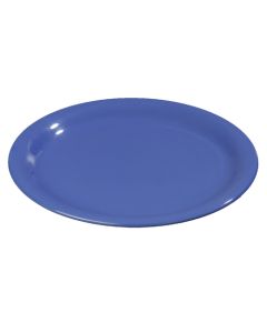 Carlisle 3300414 Sierrus™ Melamine Narrow Rim Dinner Plate, 9", Ocean Blue