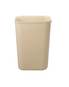 Rubbermaid FG254400BEIG Waste Receptacle, 40qt, Beige (Case of 4)