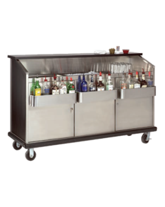 Advance Tabco AMS-6B Portable Bar, 74-3/8"W x 27-1/4"D x 46-5/8"H