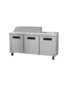 Hoshizaki SR72B-12 Three Section Sandwich Prep Table Refrigerator