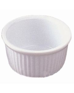 Boelter RAMF-234-W Fluted Ramekin, 2-3/4oz, White