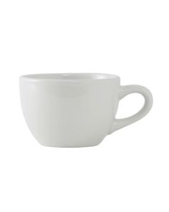 Tuxton ALF-0752 Alaska Cup, 8oz, Porcelain White (Case of 36)