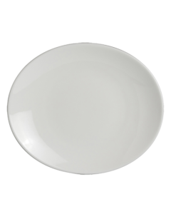 Steelite 6940E6059 Parliament Oval Plate, 6-3/4"X5-7/8", White