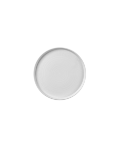 Churchill WHBALW261, Bamboo Walled Rim Plate, 10-1/4", White (Case of 6)